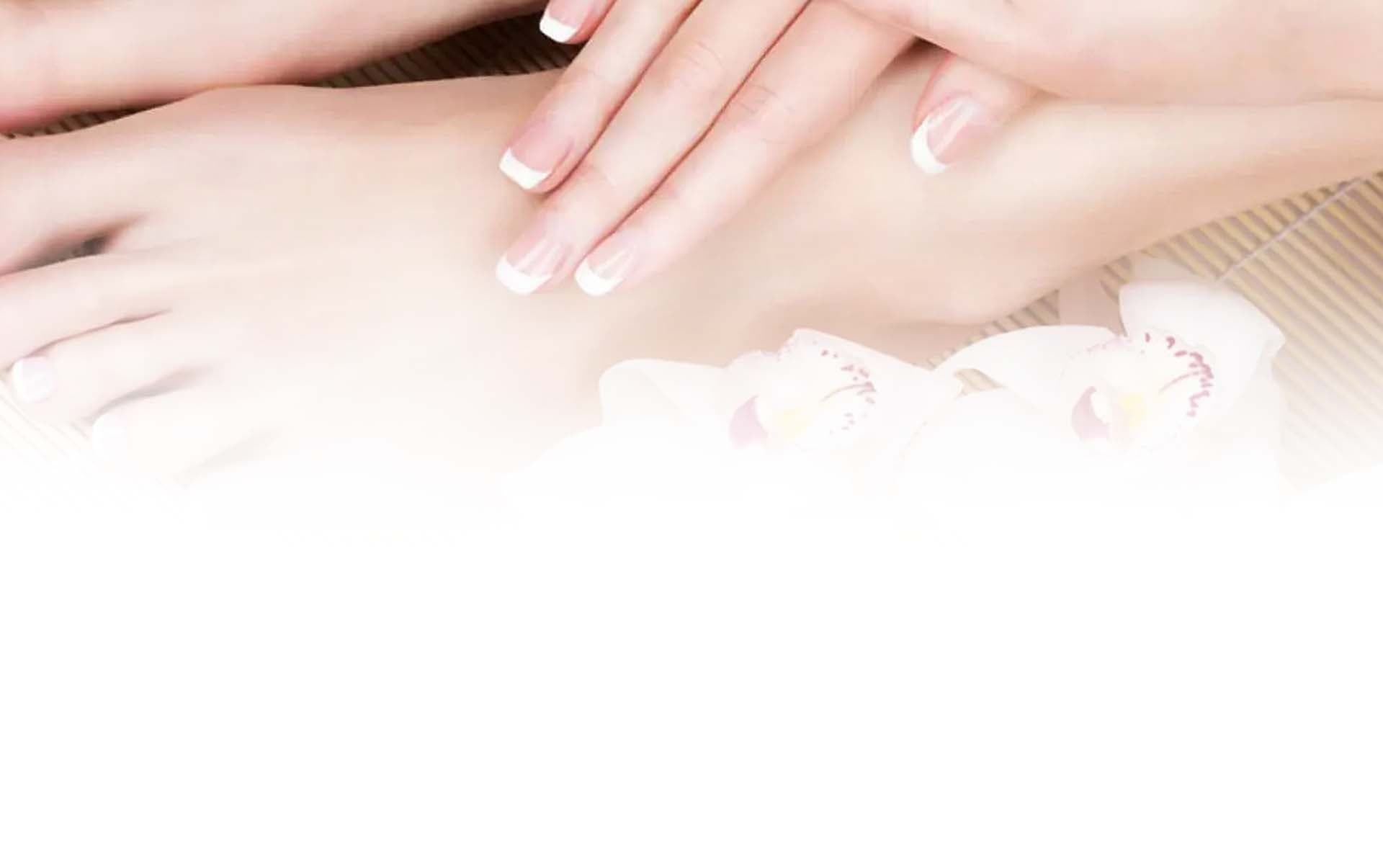 Manicures and pedicures exfoliate