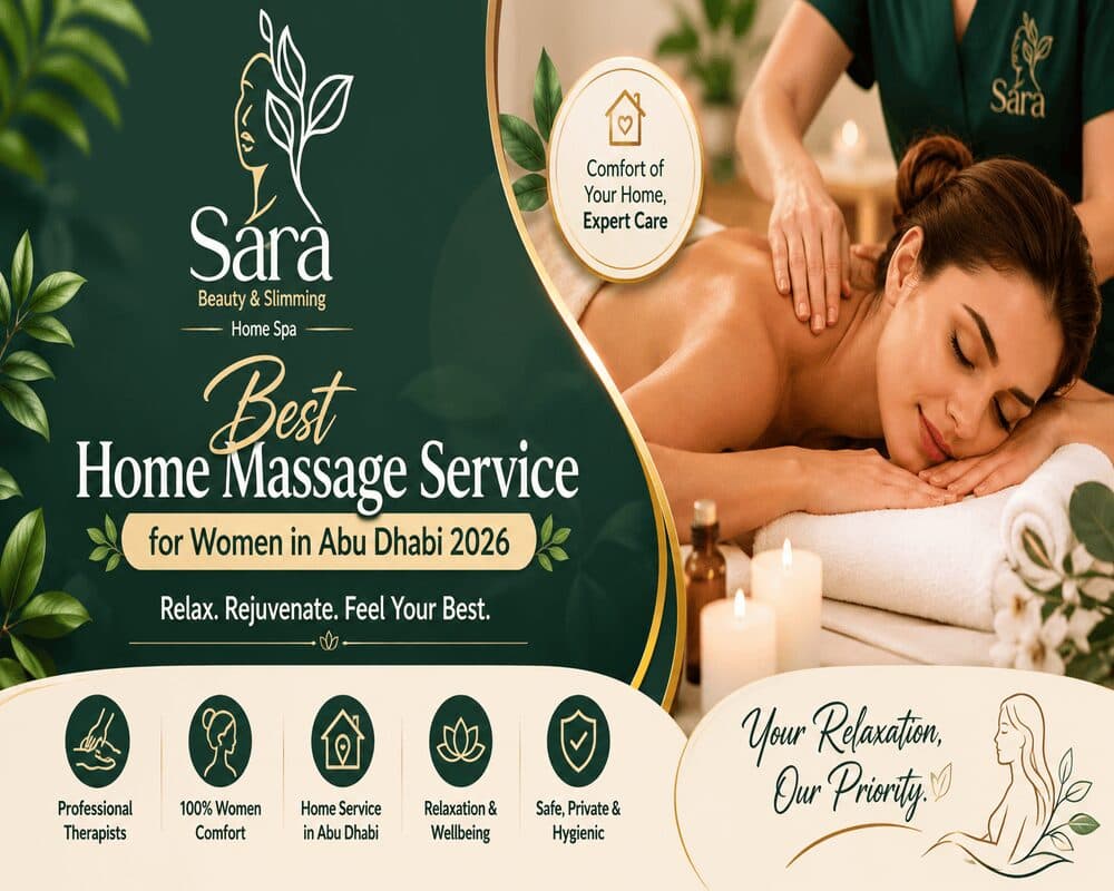 Luxury Home Spa & Home Massage Services in Abu Dhabi for Women